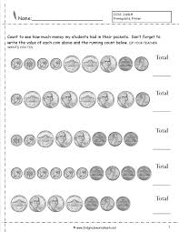 Counting Coins And Money Worksheets And Printouts