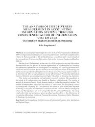 Margaret williams & dale hedding (2015). Pdf The Analysis Of Effectiveness Measurement In Accounting Information Systems Through Competence Factor Of Information System User Research On Higher Education In Bandung