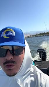 71 Yr Old Man in Bass Boat