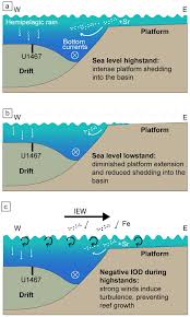 Sketch depicting the main factors controlling the production of...