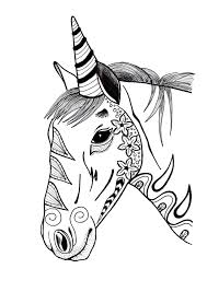 Prácticamete, para hacer este tipo de dibujos necesitas nada más que una hoja de papel y un lápiz o marcador negro. Dibujos Para Colorear De Unicornios 100 Imagenes En Blanco Y Negro