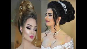 للشعر الطويل تسريحات عرايس بالتاج والطرحه