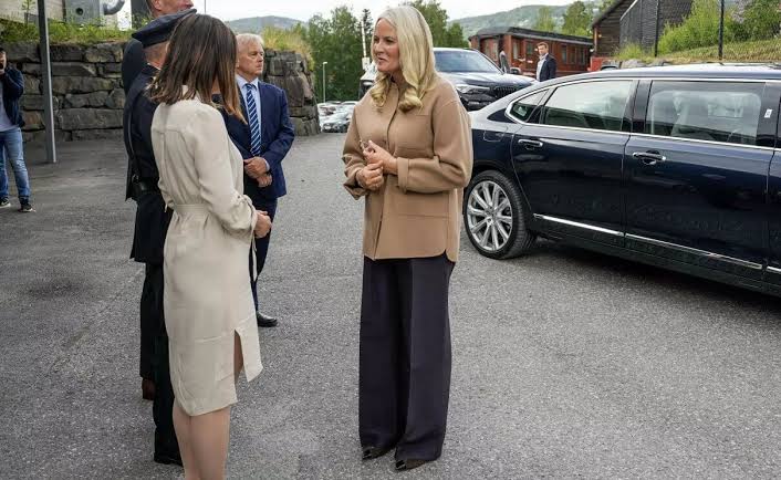 Crown Princess Mette-Marit Attends Norwegian Festival of Literature 2025