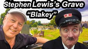 StephanLewis’s Grave Blakey Blake from On The Buses and Smiler from Last Of  The Summer Wine.