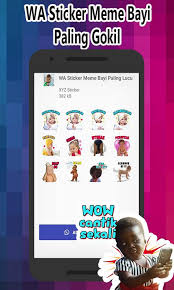 Wa Sticker Meme Bayi Paling Lucu Wastickerapps For Android Apk Download