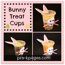 Easter counting for preschool math. Bunny Treat Cups For Easter And Non Easter Parties