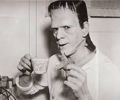 Frankenstein's Monster eating Toast, 1931. : r/OldSchoolCool