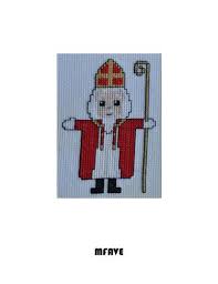 Cross stitch patterns by kooler design studio with houses. Cross Stitch Pattern Saint Nicholas Mfave