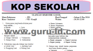 Soal uas ips kelas 8 semester 1 kurikulum 2013. Soal Ulangan Harian Ips Kelas 7 Semester 1 Kurikulum 2013 Pilihan Ganda Terbaru Info Pendidikan Terbaru