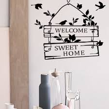 You get the satisfaction of making it yourself and having it be the exact style you want. Free Shipping Welcome Sweet Home Decoration Wall Decals Zyva 8253 Na Decorative Removable Vinyl Wall Stickers For Home Stickers For Home Vinyl Wall Stickerswall Sticker Aliexpress