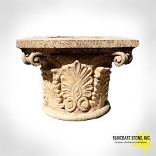 Whether creating a romantic setting or a cozy and. Concrete Corinthian Column Capital 15 Base 20 Inch Top 16 Inch Tall