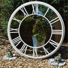 Maybe you would like to learn more about one of these? Ellister Roman Numeral Clock Garden Mirror Free Uk Delivery