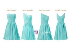 Affordable Tiffany Blue Bridesmaid Dresses Mix Matched Short Knee Length Party Dress Mm60 Tiffany Blue Bridesmaid Dresses Wedding Bridesmaids Dresses Blue Blue Bridesmaid Dresses Short