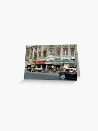 1960s - View of Bombay Street with Taxis and a Horse Cart, Mumbai, India" Greeting Card for Sale by thatwaslife | Redbubble