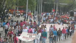 Pasteles y postres yesy ochoa, francisco villa, michoacan de ocampo, mexico. Mexico City March To Free 8 Michoacan Students El Enemigo Comun