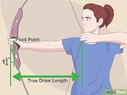 3 Ways To Measure Draw Length For A Bow Wikihow