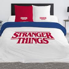 Comparez les prix et achetez en ligne pas cher. Stranger Things Housse De Couette Lits Jumeaux 240x220 65x65 2 Simbashop Nl