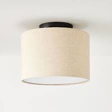 Shop with afterpay on eligible items. Fabric Shade Flush Mount Lighting Drum