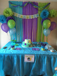 Monsters Inc Babyshower Fiestas De Cumpleanos De Monstruo Fiesta De Monster Inc Decoraciones De Monsters Inc