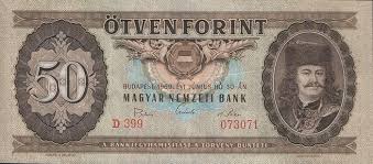 Otven Forint 1969 Budapest 1969 Junius 30 Magyar Nemzeti Bank 30 Ans