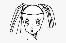 There's also a nice grouping of holiday coloring pages here. Face Of Girl With Pigtails Coloring Page Coloring Book Transparent Png 600x470 Free Download On Nicepng