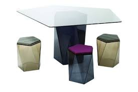 pentagonal dining set foyer furniture futuristic furniture furniture