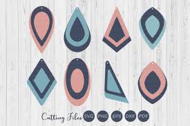 Stacked Earrings Design Svg Graphic By Hd Art Workshop Material Design Background Art Workshop Stacked Earrings