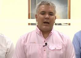 En la imagen, el presidente de colombia, iván duque. 6ba6y8wjq8g9km