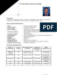 Find cv formats designed by hr professionals. Cv Format Bd Doc Contoh Makalah