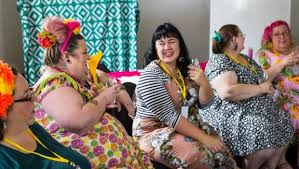 Fat babes assemble!'