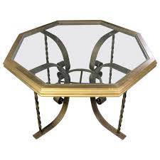 Whether you seek formal or casual, our wrought iron dining table collections are designed to match a wide range of dining room spaces and home decor styles. Hollywood Regency Wrought Iron Dining Table Octagon Gilded Wood Rimmed Glass Top For Sale At 1stdibs