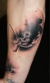 Maybe you would like to learn more about one of these? Dreamworks Boy In The Moon Luna Tattoo Tattoos Moon Tattoo
