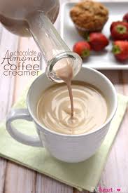 Homemade Chocolate Almond Coffee Creamer This All Natural Creamer Is Sweetened With Pure Maple S Coffee Creamer Recipe Homemade Coffee Creamer Coffee Creamer