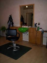 Salon Wet Station With Plenty Of Storage And Keeping Salon Traffic To A Minimum Small Salon Studio Space Salon Studi Small Salon Design Living Room Remodel