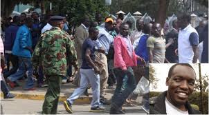 The defiant and unapologetic simba arati | tuko tv dagoretti north simba arati has dared rivals to touch him when he goes to. Police Camp At Simba Arati S Home As Jacaranda Grounds Is A No Go Zone Kenyan Wiki