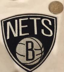 Nets positive logo may only be placed on white/light backgrounds. New Jersey Nets Logo Patch Iron On Brand New 3 1 2 X 3 1 2 Awesome Quality Ebay