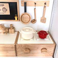 ままごとキッチン 無印良品 棚 セリア 1804新商品 などのインテリア実例 2018 04 23 00 14 55 roomclip ルームクリップ ままごとキッチン 手作り おもちゃのキッチン ままごとキッチン diy