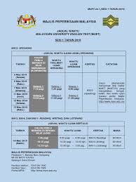 Panduan rahsia lulus muet cemerlang. Muet J 4 1 Jadual Waktu Muet Sesi 1 2019