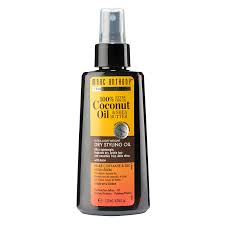For silky hair, melt some coconut oil, apply on your scalp, and then massage gently for 10 minutes. Marc Anthony Dry Styling Oil 100 Coconut Oil 120ml London Drugs