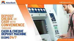Public bank berhad f) payment via cash deposit machine (cam) payment of individual income tax and rpgt can be made via cdm at the appointed agent below; Allied Bank Limited On Twitter Now Deposit Cash Or Cheque In Any Abl Account 24 7 With Ease And Convenience Through Our Cash And Cheque Deposit Machines Ccdm To Locate The Nearest Abl