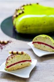 Entremet Mousse De Pistache Insert Framboise Et Biscuit Dacquoise Les Delices De Marina Recettes De Cuisine Cuisine Et Boissons Insert Framboise