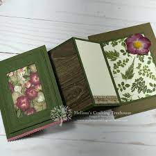 Simply place your blank card on your work surface and open it so it reads like a book. Different Folds For Card Making Melissa S Crafting Treehouse Fancy Fold Cards Simple Cards Handmade Unique Handmade Cards