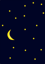 Zion protects this dark sky resource for future generations by not lighting up the night. Moon In Dark Night Sky Full Of Stars Icons Png Free Png And Icons Downloads