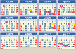 Calendar 2018 public holiday malaysia. Calendar 2018 Singapore Public Holiday Nar Media Kit