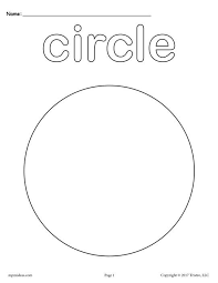 Free Printable Circle Coloring Page Shape Coloring Pages Preschool Coloring Pages Shapes Preschool