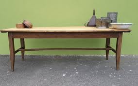 nouvelle recrue table de ferme ancienne mobilier de salon meuble vintage idees pour la maison