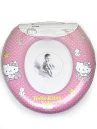 It's convertible and can be carried via the top handle, as back pack or over the shoulder. Character Hello Kitty Baby Kids Padded Toilet Seat Soft Potty Training Bath Buy Online In Qatar At Qatar Desertcart Com Productid 6494952