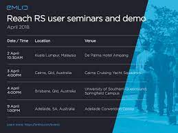 Answers and tools to make life easier! Reach Rs Seminars In April In Malaysia And Australia Announced News Community Forum