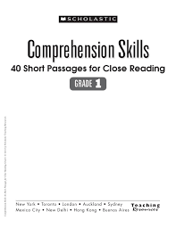 As of today we have 77,314,812 ebooks for you to download for free. Comprehension Skill Grade 1 Pages 1 49 Flip Pdf Download Fliphtml5
