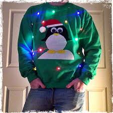 Light up women's christmas sweater, 3d cat. Light Up Christmas Sweaters